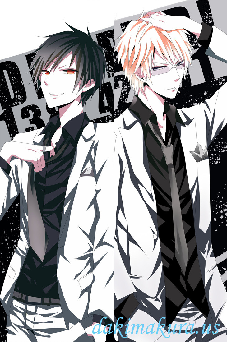 Izaya Orihara and Shizuo Heiwajima - Durarara Male Anime Dakimakura Japanese Hugging Body Pillow Covers